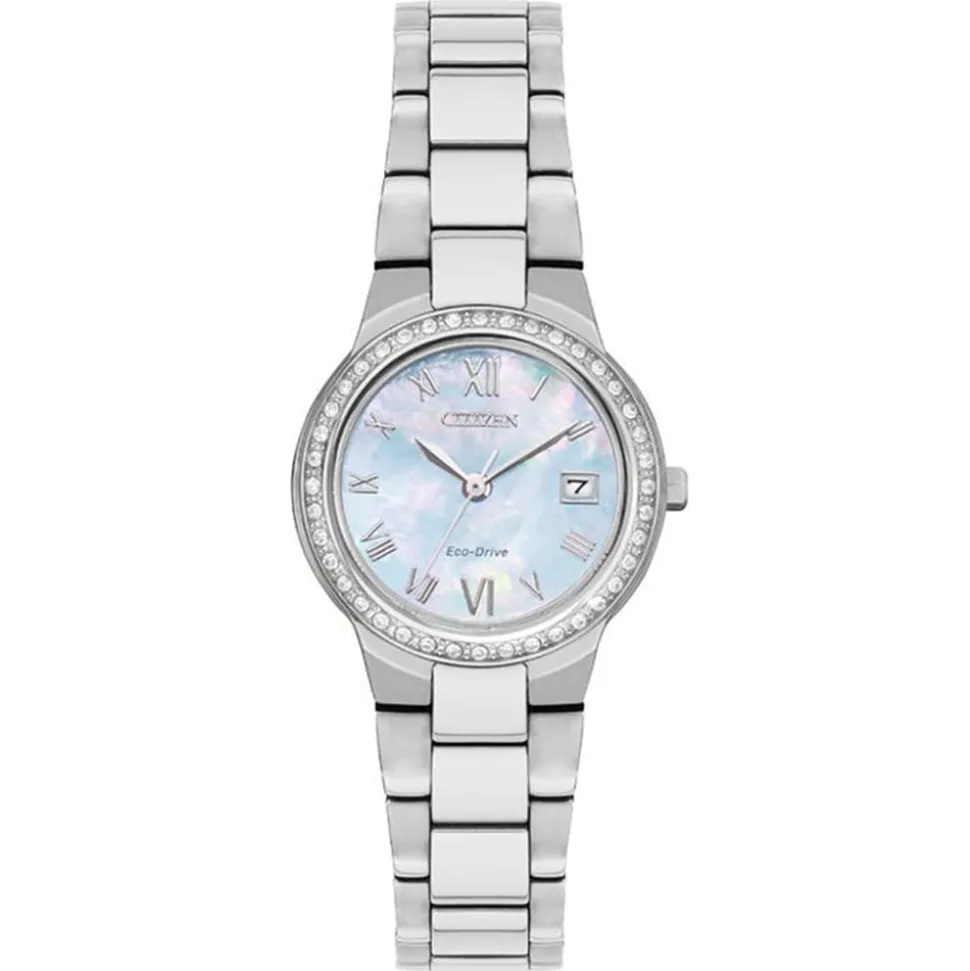 CITIZEN – Silhouette Crystal Steel Bracelet Watch EW1990-58D