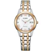 Citizen | Silhouette Crystal Two Tone Watch | FE1246-85A