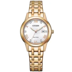Citizen | Silhouette Crystal Gold Tone Watch | FE1243-83A