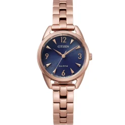 CITIZEN – Silhouette Rose Gold Bracelet Watch EM0688-78L