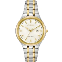 CITIZEN – Silhouette Two Tone Bracelet Watch EW2494-54A