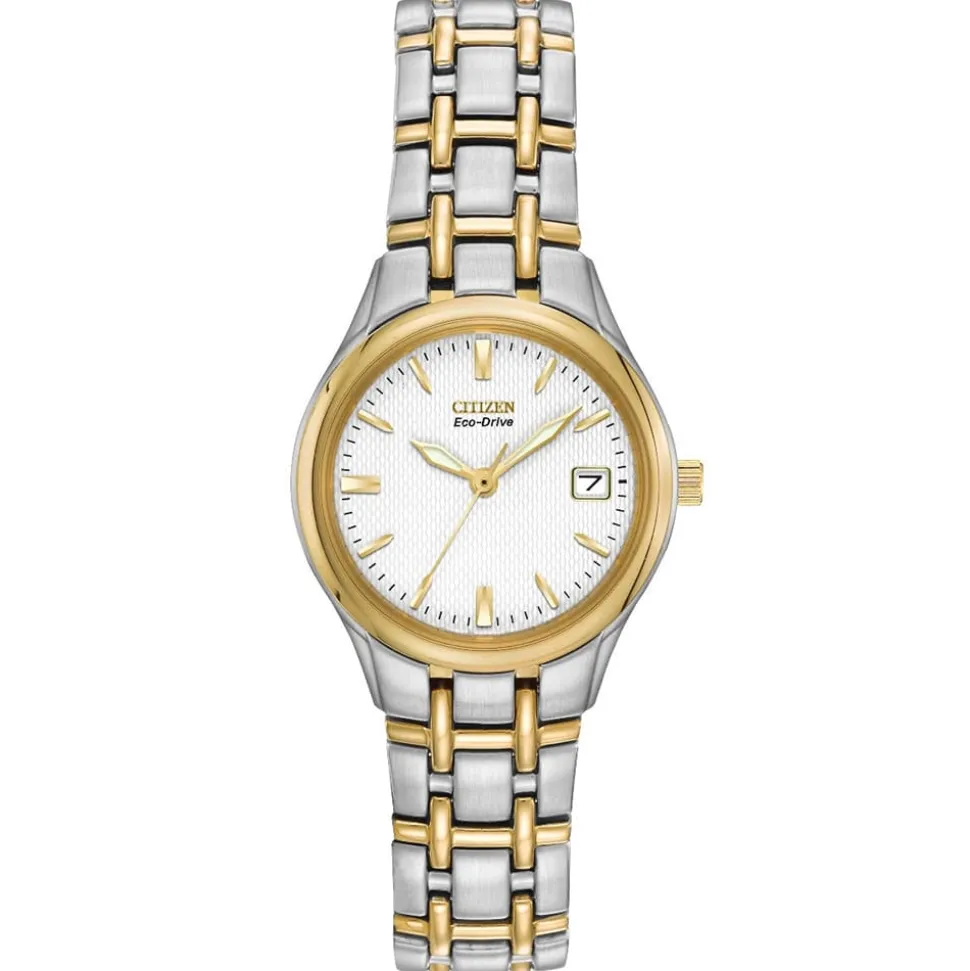 CITIZEN – Silhouette Two Tone Bracelet Watch EW1264-50A
