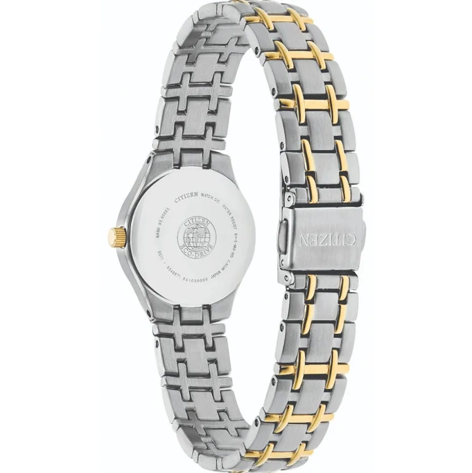 CITIZEN – Silhouette Two Tone Bracelet Watch EW1264-50A