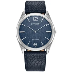 Citizen | Stiletto Blue Dial Leather Strap | AR3120-08L