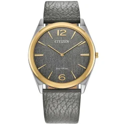 Citizen | Stiletto Grey Dial Leather Strap | AR3124-07H