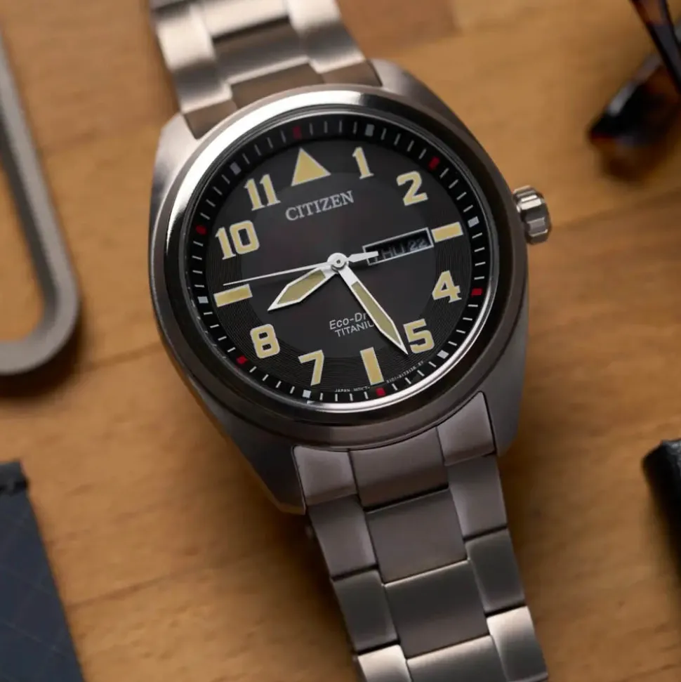 Citizen | Super Titanium Black Dial Watch | BM8560-53E