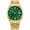 Citizen | Tsuyosa Automatic Green Dial Gold Plated | NJ0152-51X