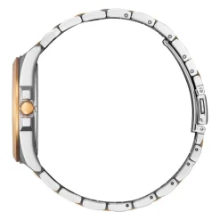 CITIZEN – Two Tone Rose Black Dial Men’s Eco-Drive Watch BM7536-53X