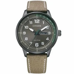 Citizen | Weekender Beige Canvas Strap Watch | BM8595-16H