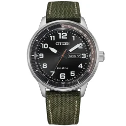 Citizen | Weekender Green Canvas Strap Watch | BM8590-10E