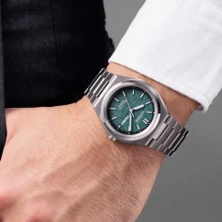 Citizen | Zenshin Eco-Drive Super Titanium Green Dial | AW0130-85X