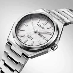 Citizen | Zenshin Eco-Drive Super Titanium White Dial | AW0130-85A