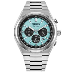 Citizen | Zenshin Super Titanium Chronograph Light Blue Dial | CA4610-85M