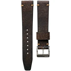 Darlington | Handmade Two Stitch Buffalo Leather Brown Strap | TS.BUFF.BRN