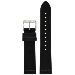 Dellow | Black Suede Watch Strap | WS100