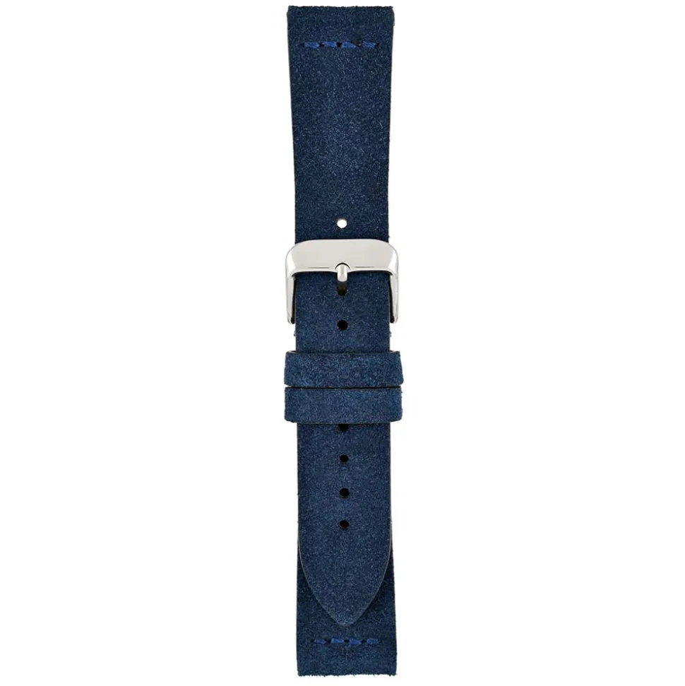 Dellow | Blue Suede Watch Strap | WS103