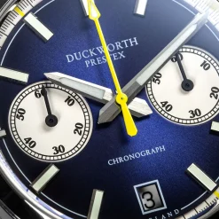 DUCKWORTH PRESTEX – Blue Dial Quartz Chronograph 42mm D550-03