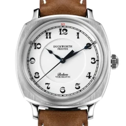 Duckworth Prestex | Bolton Verimatic Brown Strap 39mm | D703-02B