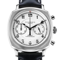 Duckworth Prestex | Bolton Chronograph Black Strap 39mm | D531-02A