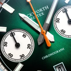 DUCKWORTH PRESTEX – Green Dial Quartz Chronograph 42mm D550-04