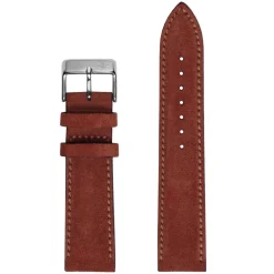 DUCKWORTH PRESTEX – Jasper Rust Suede Italian Leather Watch Strap 20mm DPJRS20