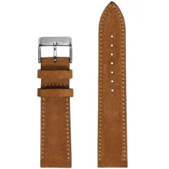 DUCKWORTH PRESTEX – Lion Beige Tan Suede Italian Leather Watch Strap 20mm DPLBS20