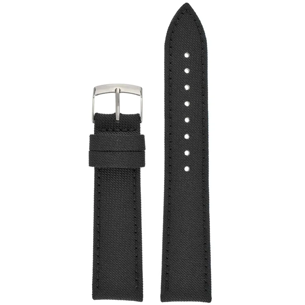 Eco | Black Recycled Ocean Plastic Strap | WV510
