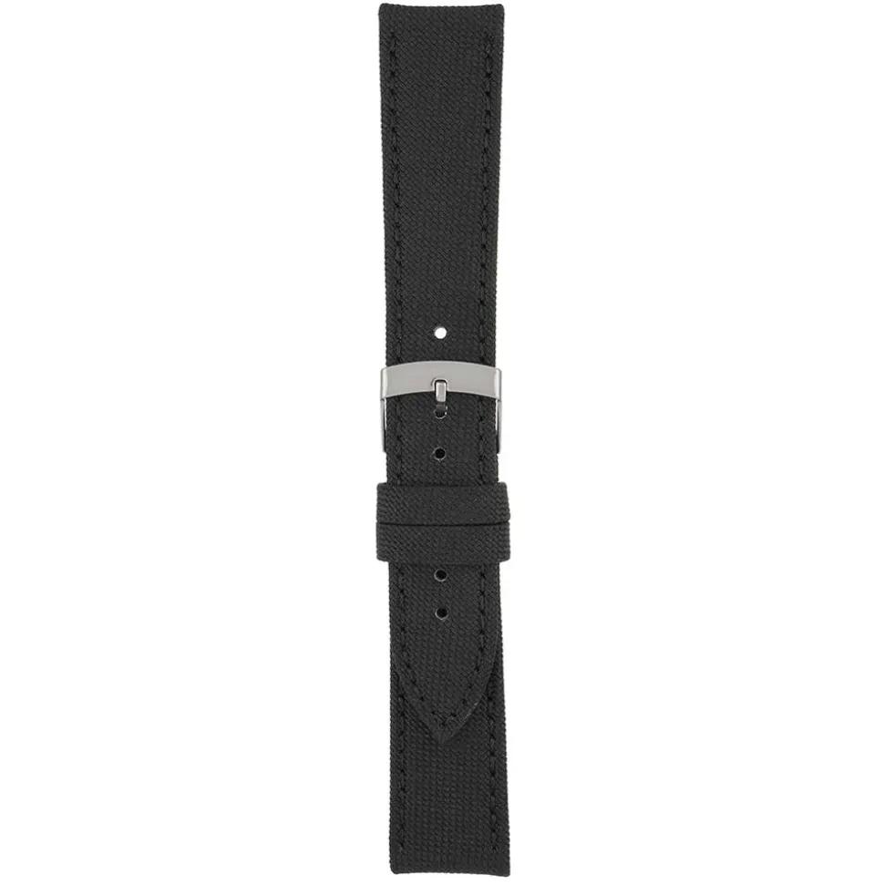 Eco | Black Recycled Ocean Plastic Strap | WV510