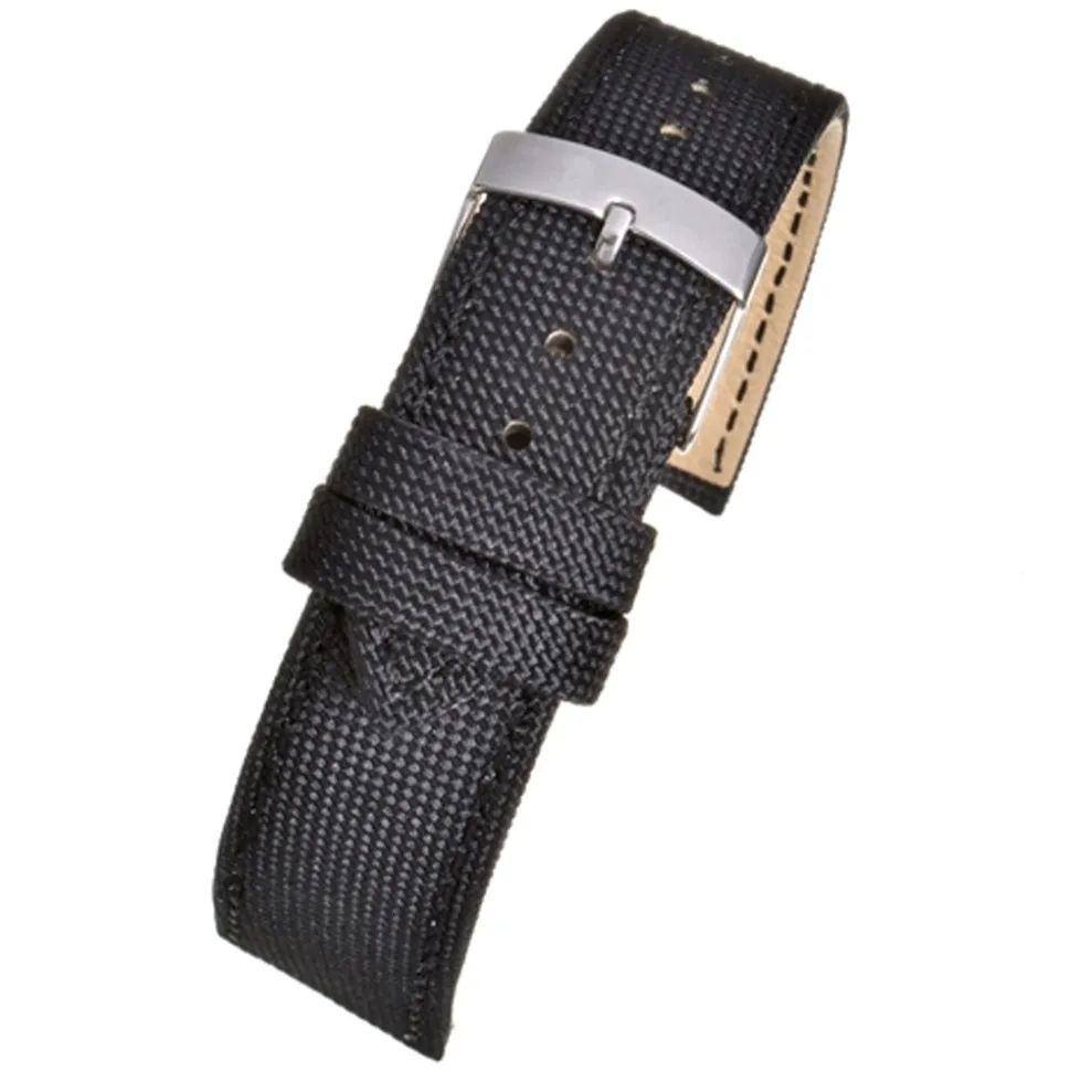 Eco | Black Recycled Ocean Plastic Strap | WV510
