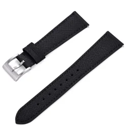 Eleganza | Black Saffiano Leather Strap | WV400