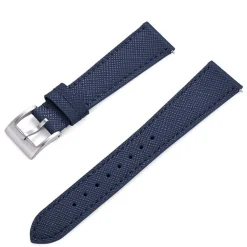 Eleganza | Blue Saffiano Leather Strap | WV403