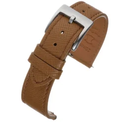 Eleganza | Brown Saffiano Leather Strap | WV405