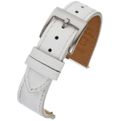 Eleganza | White Saffiano Leather Strap | WV404