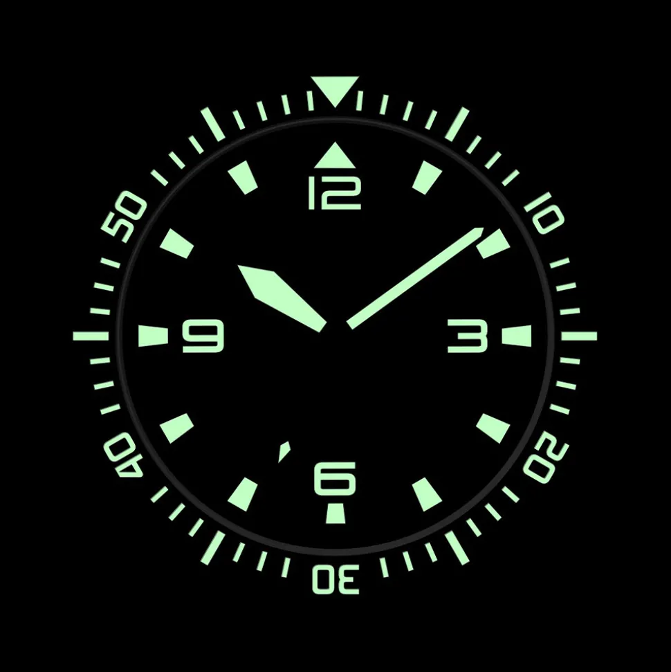 ELLIOT BROWN – Holton Automatic Black Dial Watch 101-A10-R06