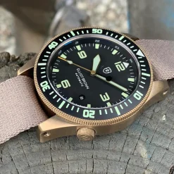 ELLIOT BROWN – Holton Automatic Bronze PVD Watch 101-A12-N10