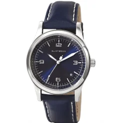 ELLIOT BROWN – Kimmeridge 38mm Blue Dial & Strap Watch 405-003-L52