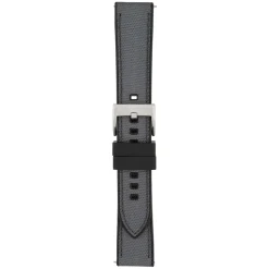 Endura | Grey and Black Sailcloth Rubber Hybrid Strap | WS201