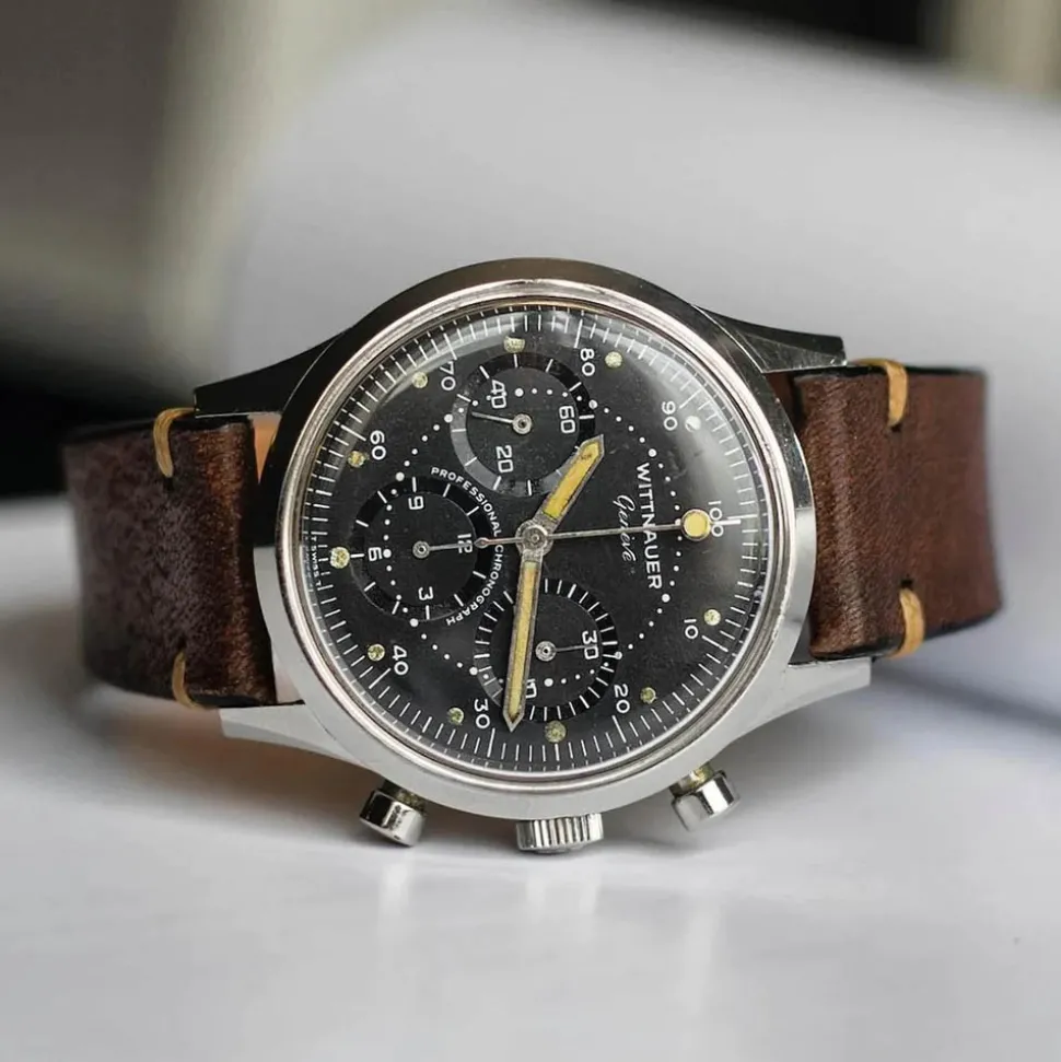 Farringdon | Handmade Two Stitch Vintage Cognac Strap | TS.VINT.COG