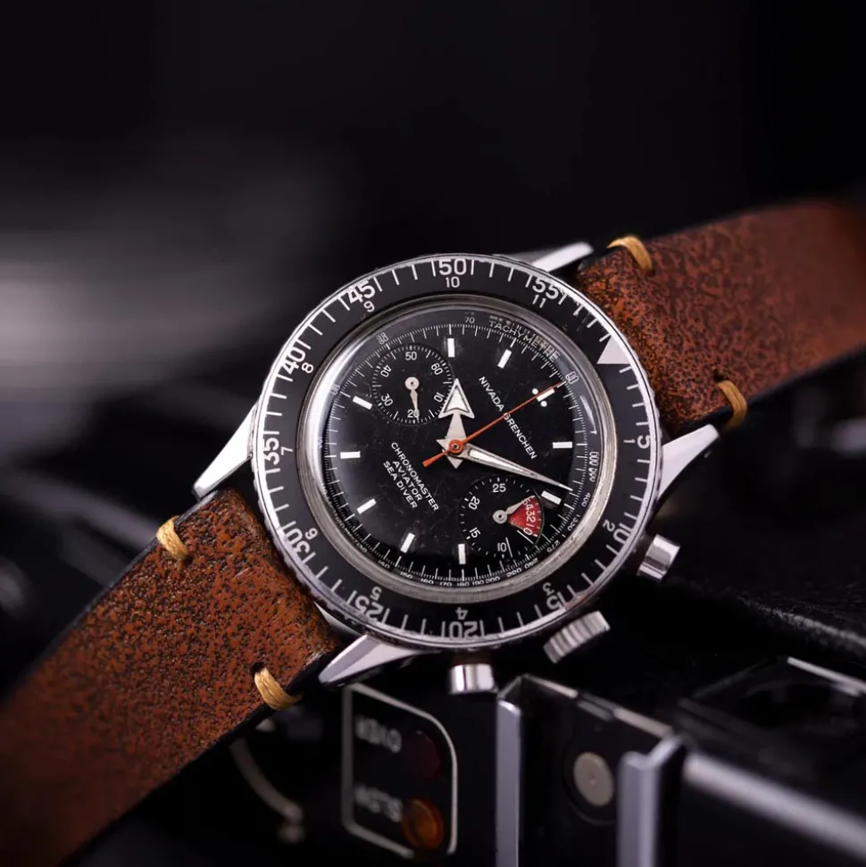 Farringdon | Handmade Two Stitch Vintage Cognac Strap | TS.VINT.COG