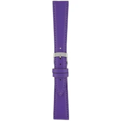 FAUX Purple Vegan Imitation Leather Stitched Watch Strap WH639