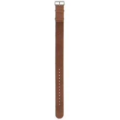 Field | Brown Single Pass Leather Watch Strap | MODL5