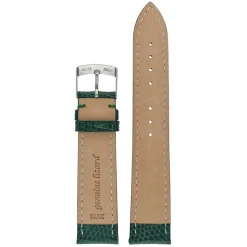 FIRENZE Green Italian Made Genuine Lizard Watch Strap W686
