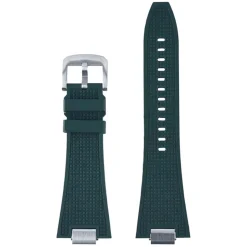 Flex | Green Tissot PRX40 Style FKM Rubber Watch Strap | PRX105
