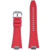 Flex | Red Tissot PRX40 Style FKM Rubber Watch Strap | PRX106
