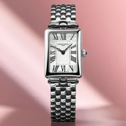 Frederique Constant | Art Déco Careé Steel Bracelet | FC-200MPW2AC6B