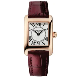FREDERIQUE CONSTANT – Carrée Leather Strap Watch FC-200MC14