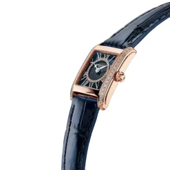 Frederique Constant | Carrée Diamond Rose Gold Tone Watch | FC-200NMCDCD14