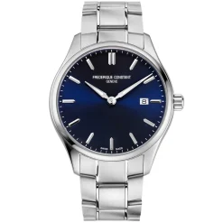 FREDERIQUE CONSTANT – Classics Quartz Blue Dial Bracelet Watch FC-220NS5B6B