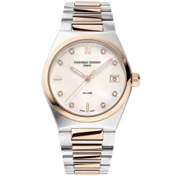 Frederique Constant | Highlife Two Tone MOP Diamond Dial | FC-240MPWD2NH2B