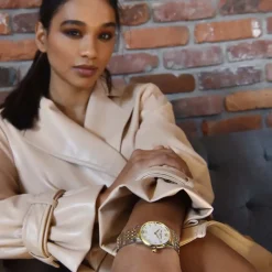 Frederique Constant | Slimline Two Tone Diamond Dial | FC-220MPWD1S23B